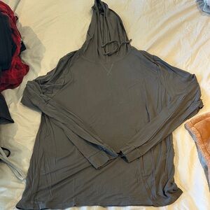 MeUndies Long Sleeve Hoodie - Gray